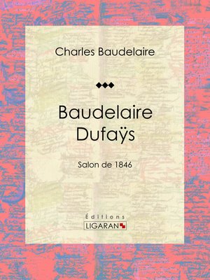 cover image of Baudelaire Dufaÿs